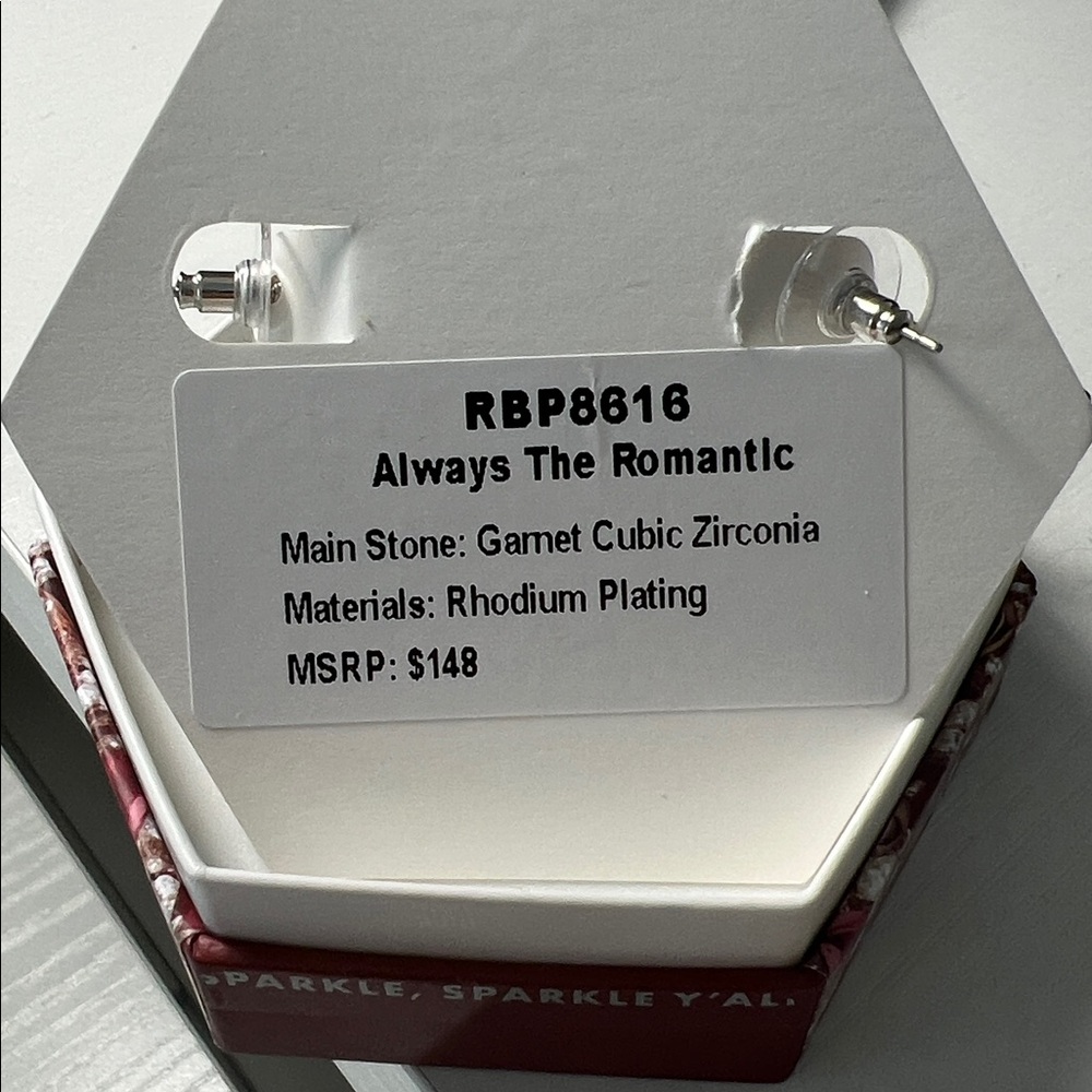 BP January 2025 Birthday Always the Romantic Large Hoops RBP8616 - Bomb Party - Picture 2 of 2